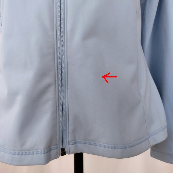 Skechers Go Shield Light Blue Zip Up Fitness Jacket - Picture 11 of 11
